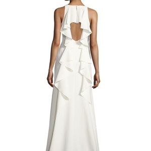 Nicole Miller New York - Ruffled Back Gown